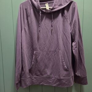 dip Purple Long Sleeve Hoodie